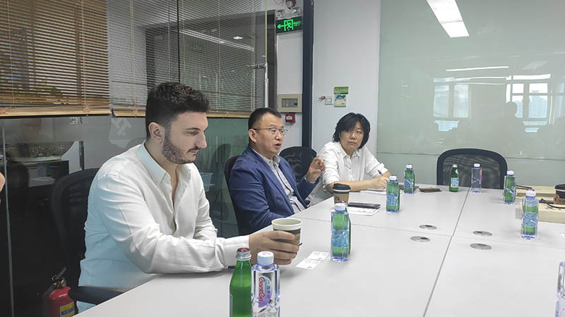 OMAL亞太區經理到訪得銳自動化